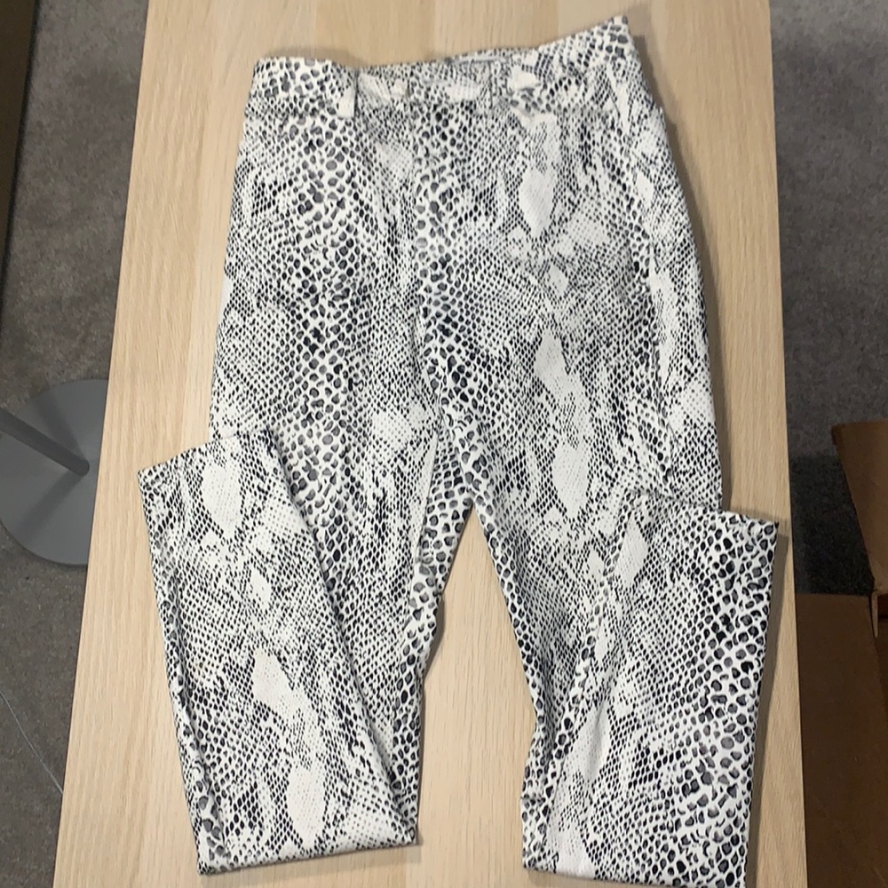 American Apparel Snake Print Jeans 27